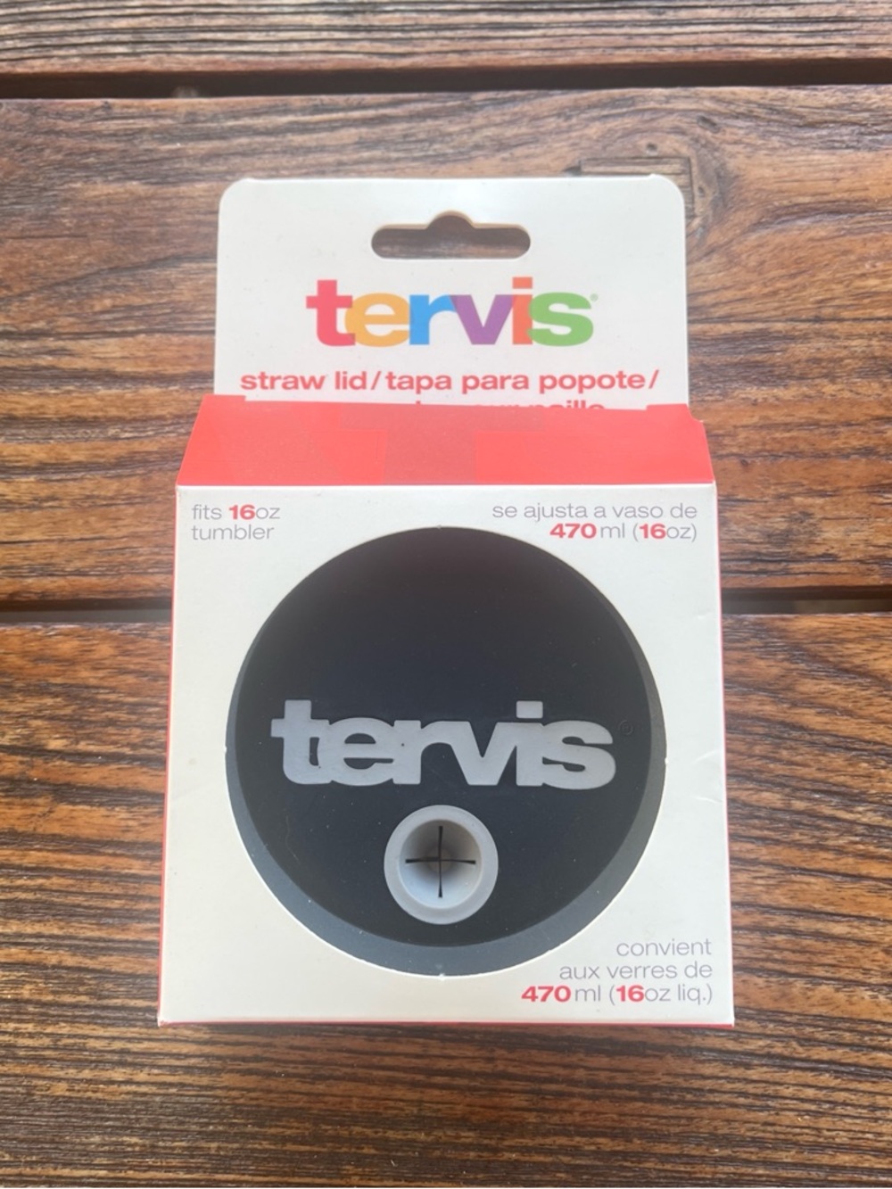 tervis straw lid for 16 oz tumbler. NIB
